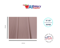 Rose gold Tissue Paper Squares, Bulk 100 Sheets, Premium Gift Wrap and Art Supplies for Birthdays, Holidays, or Presents by A1BakerySupplies, Large 15 Inch x 20 Inch