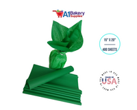 Kelly Green Tissue Paper Squares, Bulk 480 Sheets, Premium Gift Wrap and Art Supplies for Birthdays, Holidays, or Presents by A1BakerySupplies, Large 15 Inch x 20 Inch
