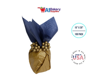 Navy Blue Tissue Paper 15 Inch x 20 Inch - 100 Sheets