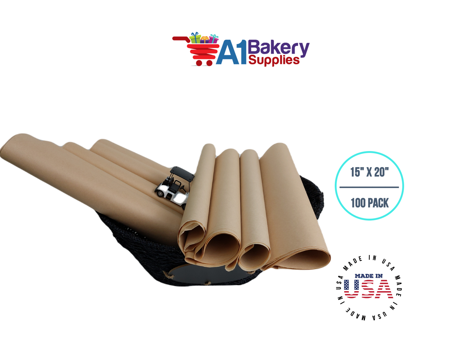 Acid-Free Tissue Paper - 100 Sheets 15 Inch x 20 Inch Ph Neutral