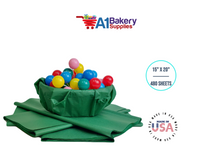 Green Bulk Tissue Paper 15 Inch x 20 Inch - 480 Sheets