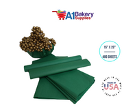 Holiday Green Tissue Paper Squares, Bulk 480 Sheets, Premium Gift Wrap and Art Supplies for Birthdays, Holidays, or Presents by A1BakerySupplies, Large 15 Inch x 20 Inch