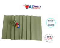 Sage  Tissue Paper Squares, Bulk 480 Sheets, Premium Gift Wrap and Art Supplies for Birthdays, Holidays, or Presents by A1BakerySupplies, Large 15 Inch x 20 Inch
