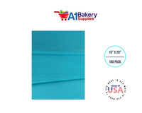 Oxford Blue Tissue Paper Squares, Bulk 100 Sheets, Premium Gift Wrap and Art Supplies for Birthdays, Holidays, or Presents by A1BakerySupplies, Medium 15 Inch x 20 Inch