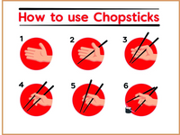 Natural bamboo wood chopsticks 50 pairs/100 count in 9 Inch by A1 Bakery Supplies
