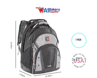 Swiss gear Synergy Pro Laptop BackPack of 1 pack by A1 Bakery supplies