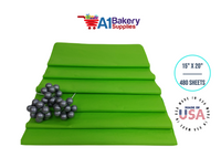 Bright Lime High Quality Gift Wrap Color Tissue Paper - Made in USA 15 Inch x 20 Inch - 480 Sheets per Pack
