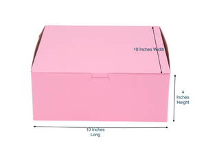 Pink Cake Box Bakery Box