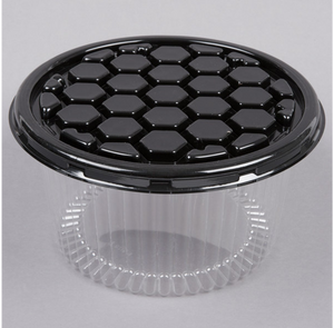 Cake Box 10 to 11 Inch Double Layer Clear Cake Container Dome and Base Carry & Display Storage Box