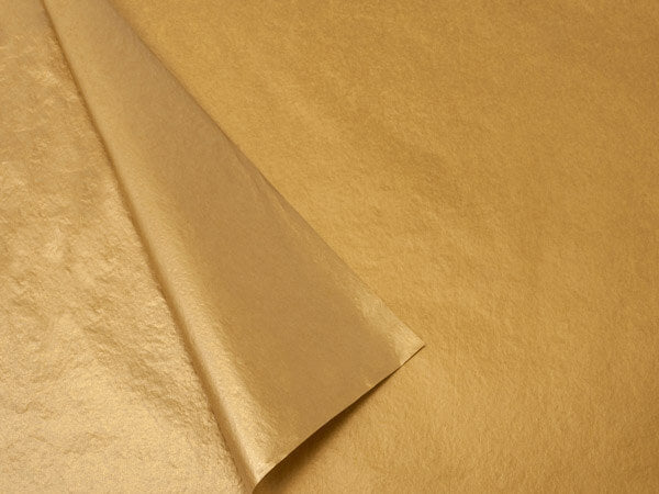 Metallic Gold Tissue Paper Two Sided Gold Paper 20 In X 30 In