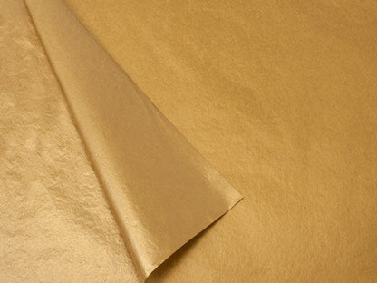 Gold Metallic Tissue Paper