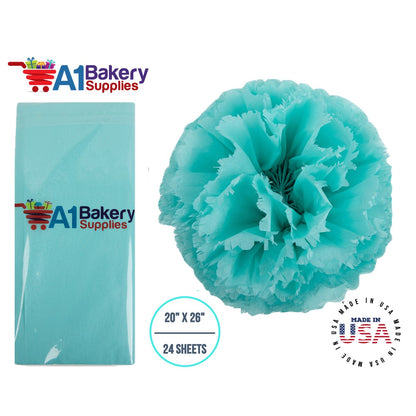 Aqua Blue Tissue Paper