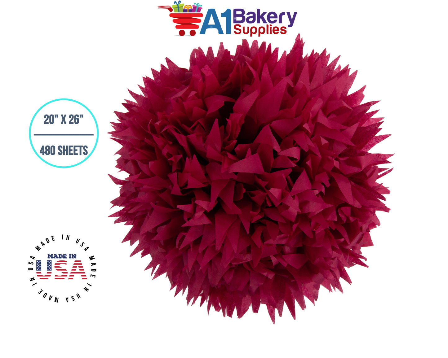 Cranberry Tissue Paper