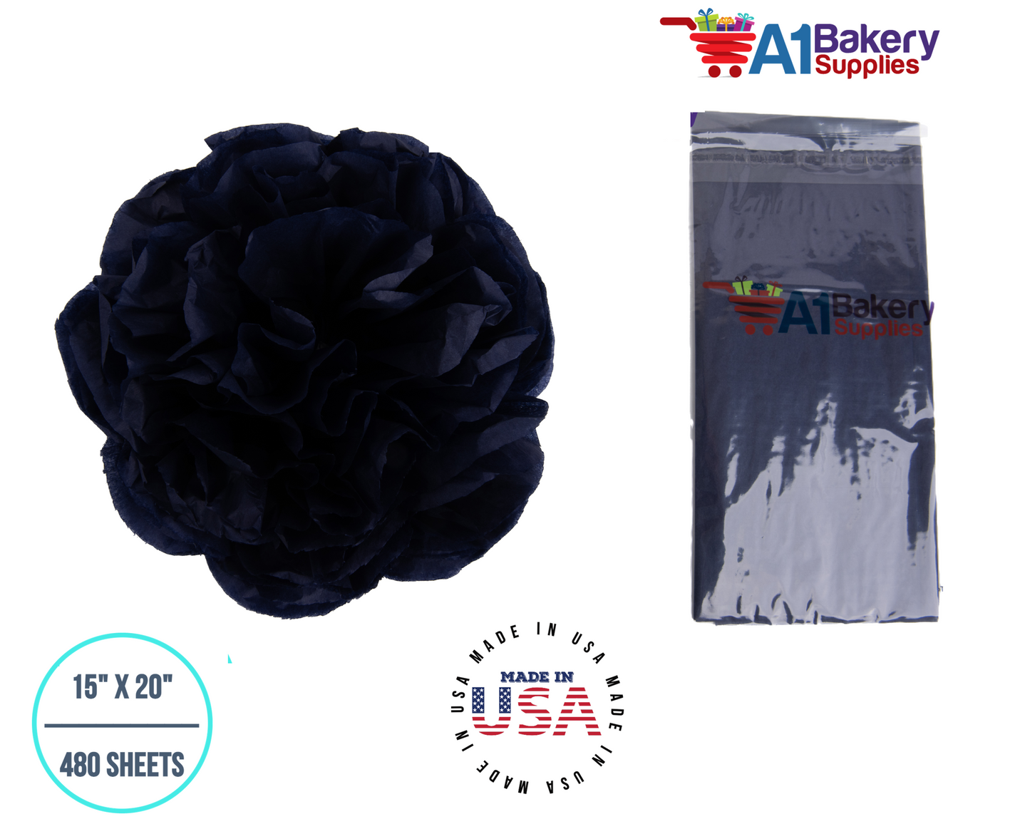 Black Tissue Paper