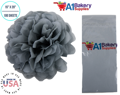 Gray Tissue Paper
