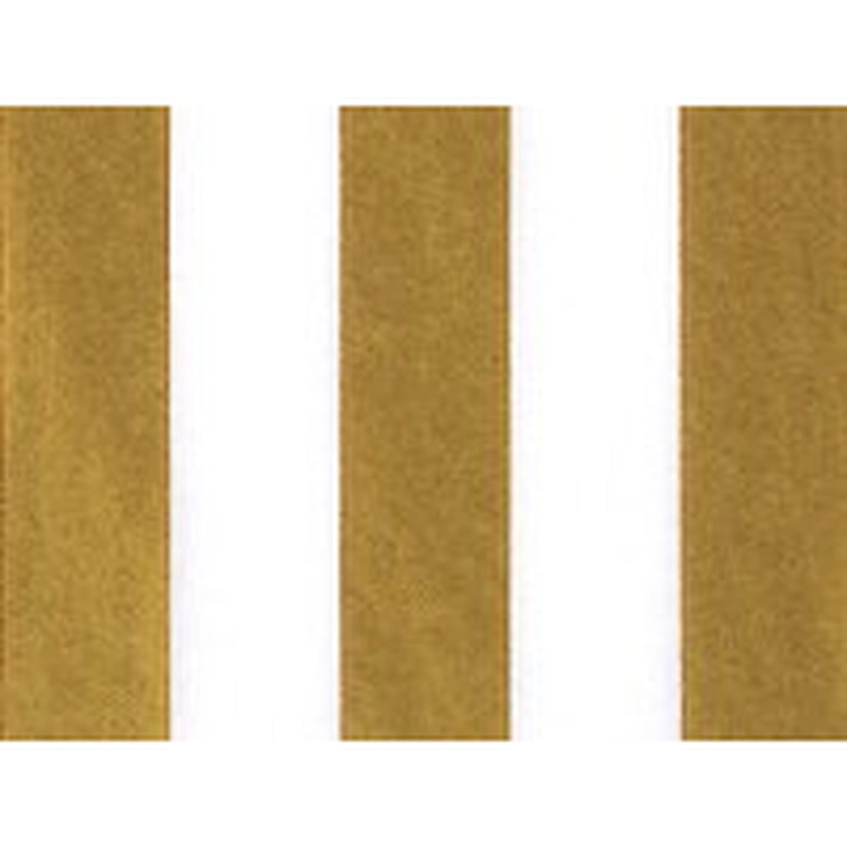 Gold Metallic Stripe Tissue Paper 20x30 Inch
