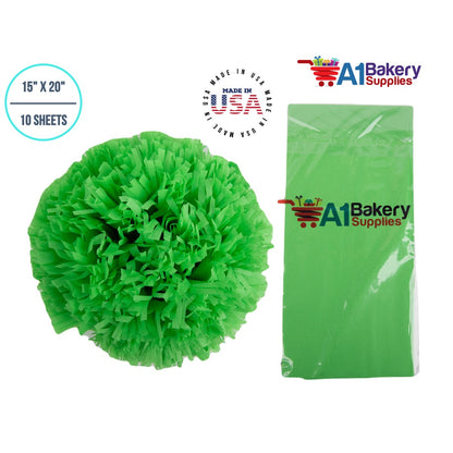 Groovy Green Tissue Paper