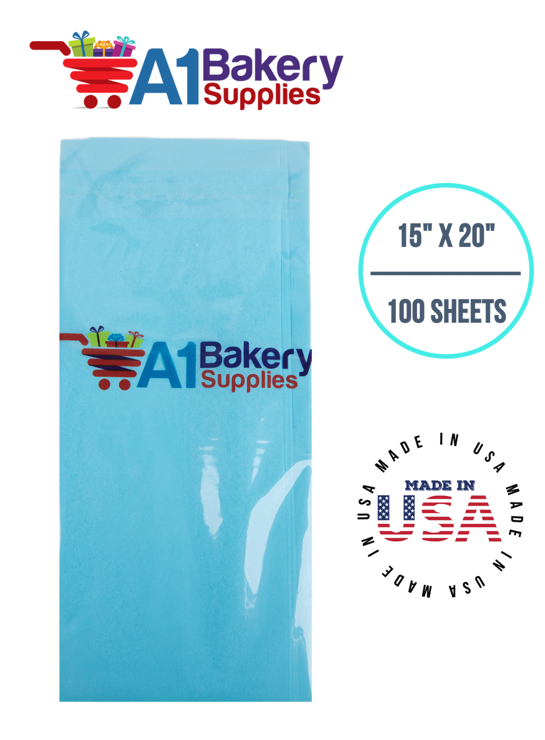 Oxford Blue Tissue Paper