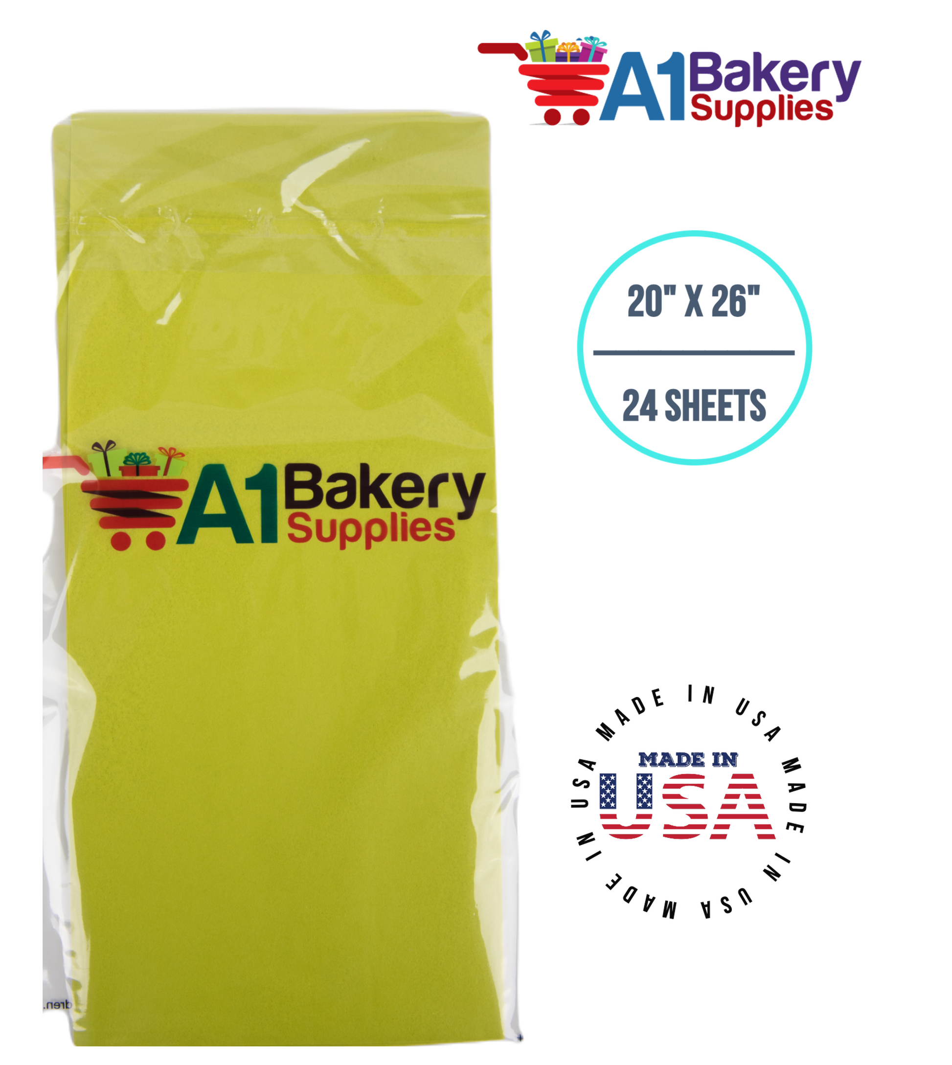 Citrus Green Tissue Paper