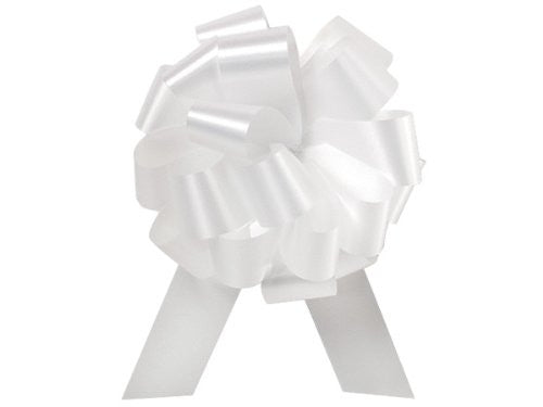 Gift Wrap Christmas Wedding Gift Wrap Pull Bows Large Pull String Bows 5.5 Inch 20 Loop - Set of 50