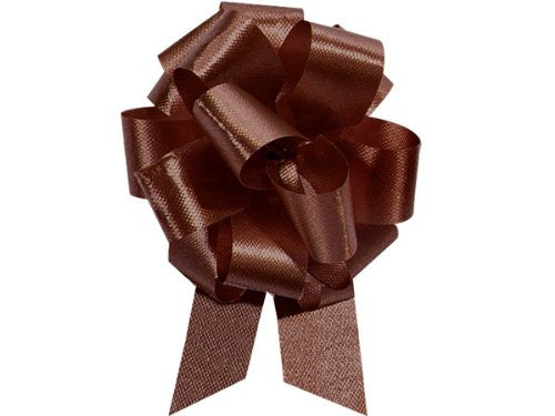 Gift Wrap Christmas Wedding Gift Wrap Pull Bows Large Pull String Bows 5.5 Inch 20 Loop - Set of 10