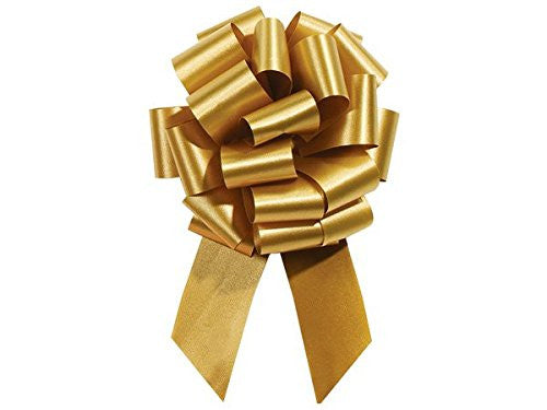 Gift Wrap Christmas Wedding Gift Wrap Pull Bows Large Pull String Bows 5.5 Inch 20 Loop - Set of 10