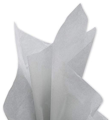 Gray color Gift wrap Tissue Paper 15 Inch x 20 Inch - 100 Sheets