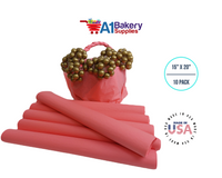 Coral Rose Tissue Paper Squares, Bulk 10 Sheets, Premium Gift Wrap and Art Supplies for Birthdays, Holidays, or Presents by A1BakerySupplies, Small 15 Inch x 20 Inch