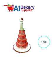 A1BakerySupplies Bridesmaid - Green - A.A. 1 pack Wedding Accessories for Birthday Cake Decorations and Marriages