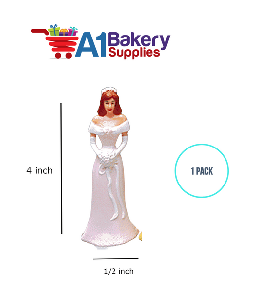 A1BakerySupplies Bridesmaid - Pink 1 pack Wedding Accessories for Birthday Cake Decorations and Marriages