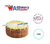 A1BakerySupplies Cake Knife - Crystal Handle 1 pack Wedding Accessories for Birthday Cake Decorations and Anniversary