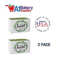 Farmhouse Home Sweet Home Basket Box, Theme Gift Box, Large 10.25 (Length) x 6 (Width) x 7.5 (Height), 2 Pack