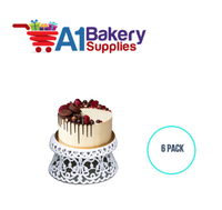 A1BakerySupplies Lily Base 6 pack Wedding Accessories for Birthday Cake Decorations and Marriages