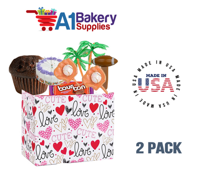 Too Cute Basket Box, Theme Gift Box, Large 10.25 (Length) x 6 (Width) x 7.5 (Height), 2 Pack
