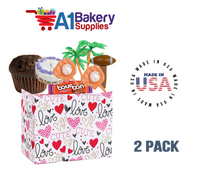 Too Cute Basket Box, Theme Gift Box, Large 10.25 (Length) x 6 (Width) x 7.5 (Height), 2 Pack