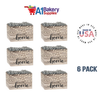 Welcome Home Lights Basket Box, Theme Gift Box, Small 6.75 (Length) x 4 (Width) x 5 (Height), 6 Pack