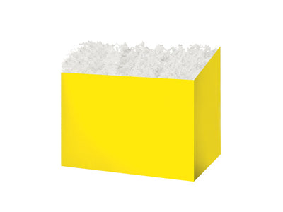 6 Pack Basket Gift Box Decorative Basket Gift Box Yellow Color Small Size