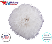 White Tissue Paper Large 20 Inch x 26 Inch - 480 Sheets