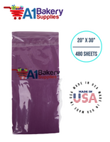 Plum Tissue Paper Squares, Bulk 480 Sheets, Premium Gift Wrap and Art Supplies for Birthdays, Holidays, or Presents by A1BakerySupplies, Large 20 Inch x 30 Inch